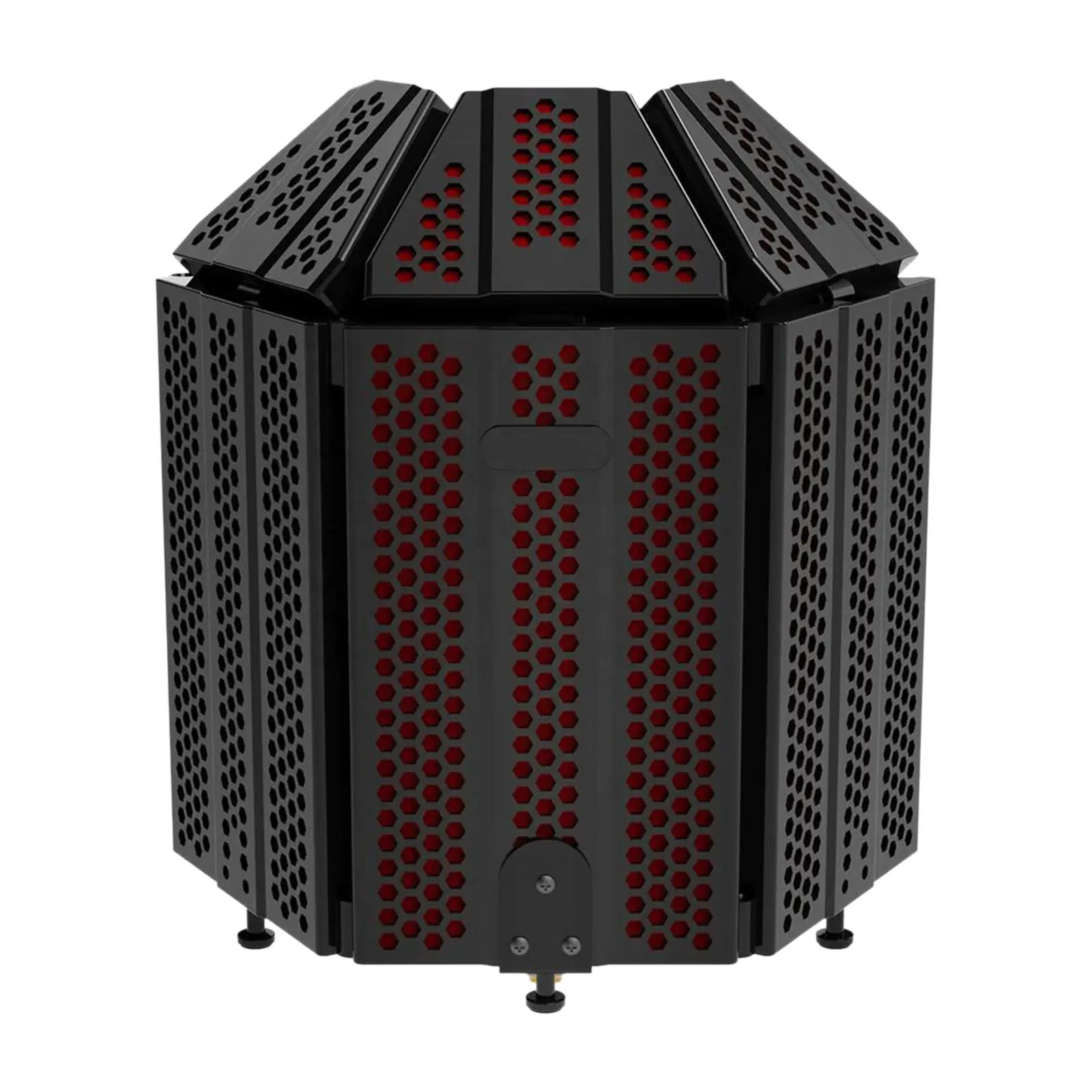 

Microphone Shield 3 Panel Foam Portable Adjustable for Studio