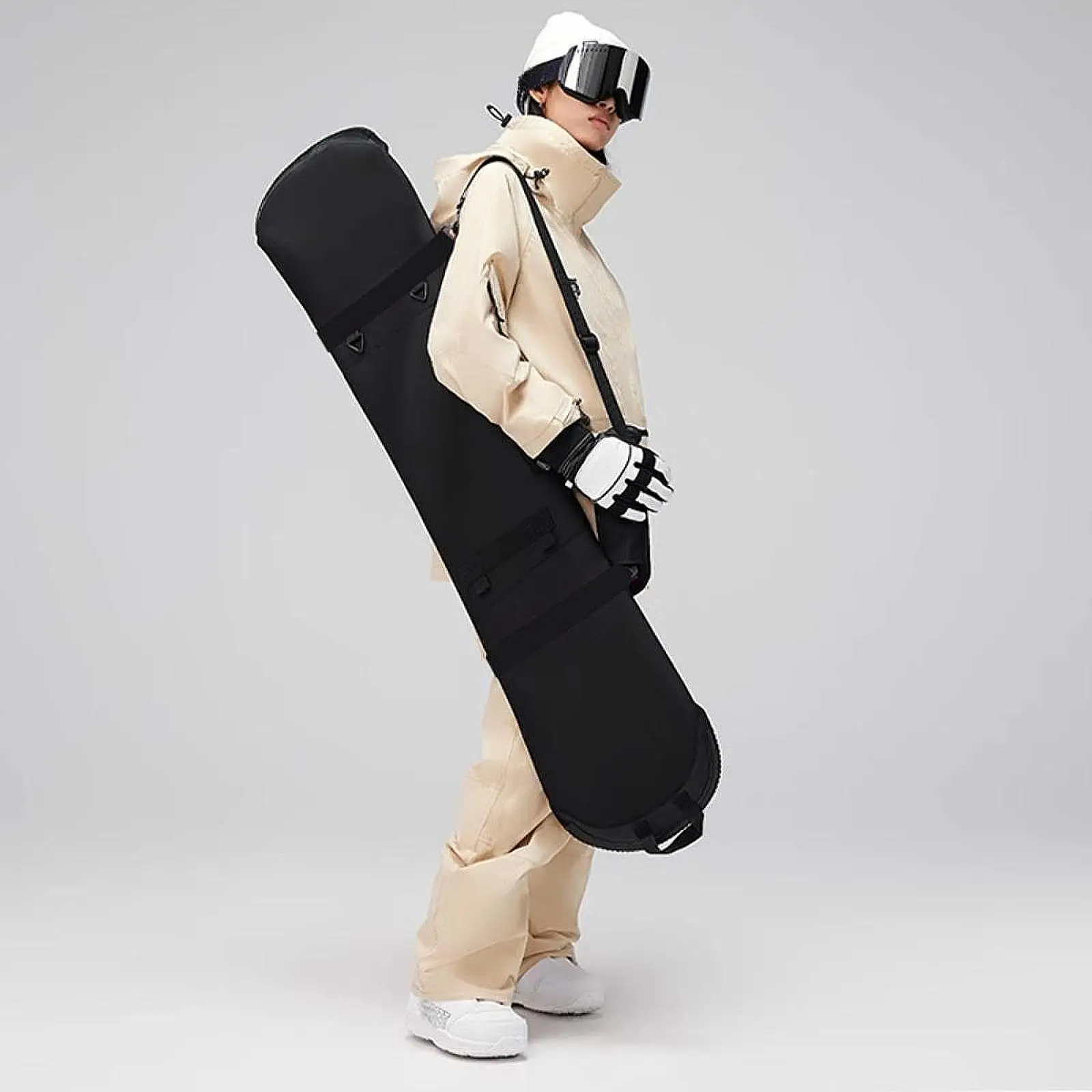 Snowboard Sleeve Storage Bag Pouch Travel Bag for Single Snowboard Cover Case Ski Bag for Skateboarding Winter Sports Skating