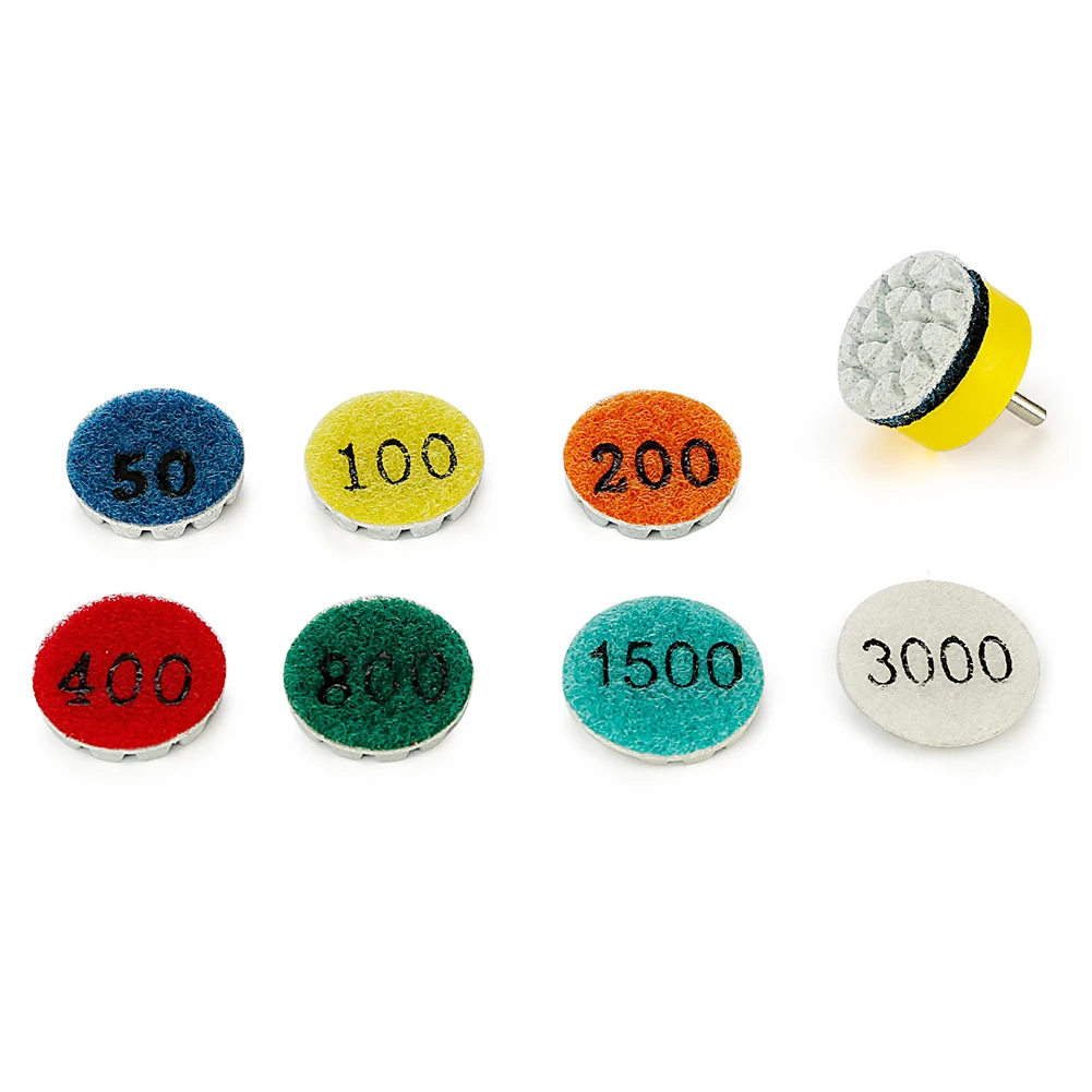Polishing Pad 1pcs 1 Inch Wet Dry Grinding Disc For Marble Granite Concrete Power Tools Accessories
