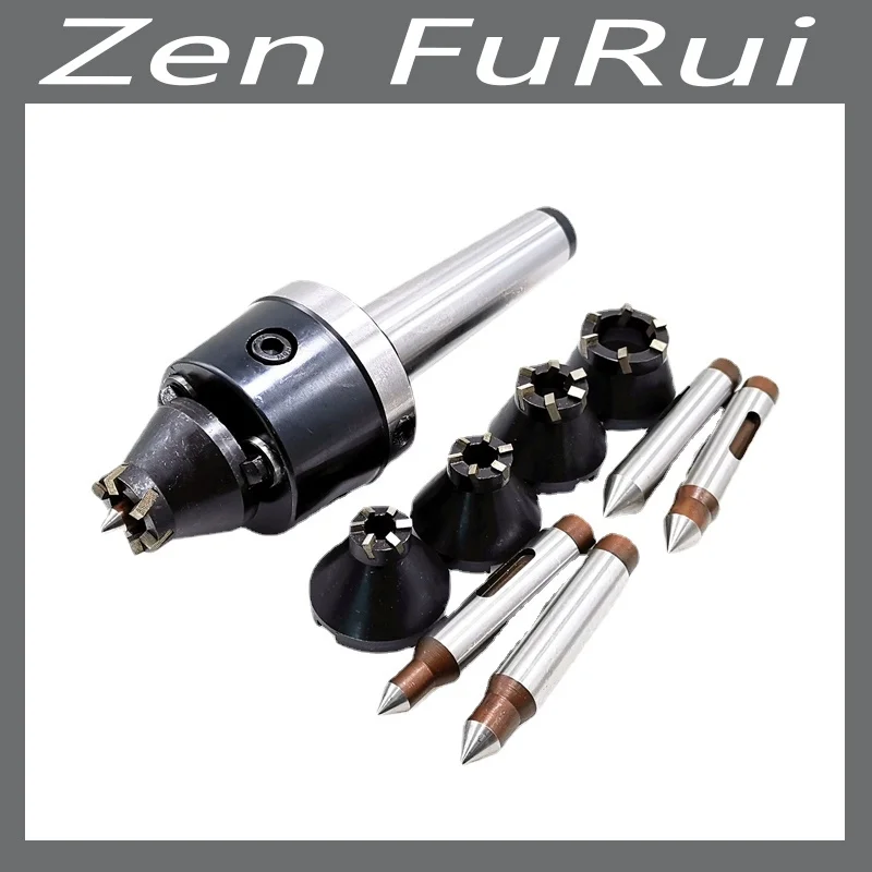 

Driven Thimble Set for CNC Lathes End Face Oil-pressure Combination Top Dial MT4/MT5/MT6 Live Centre