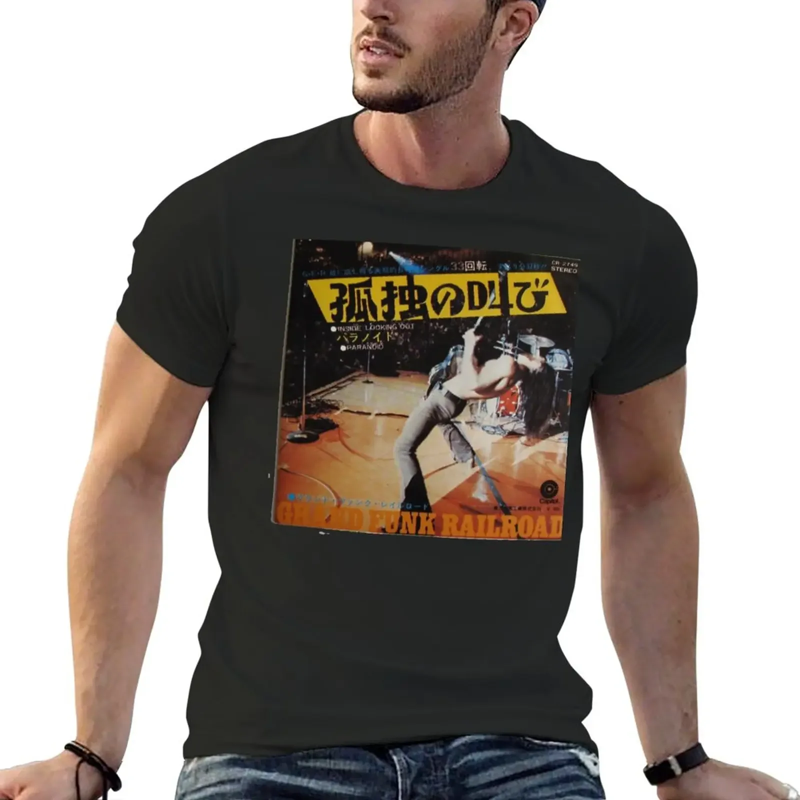 

Grand Funk - Single From Japan. T-Shirt customs design your own boys animal print kawaii clothes mens t shirt