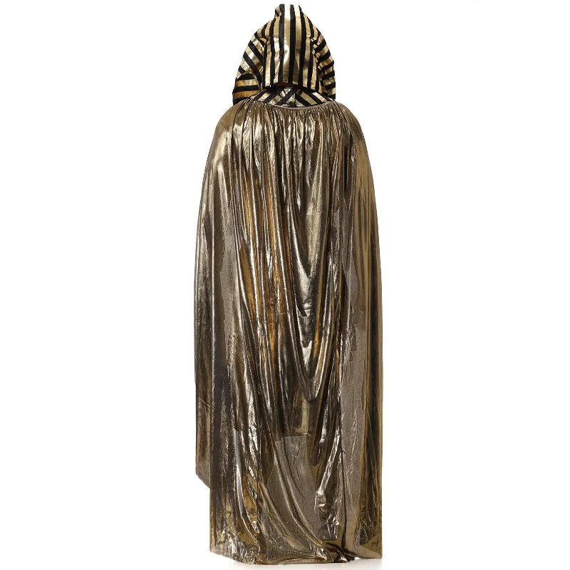 Adult Egyptian Pharaoh Costume Egyptian Cleopatra Cosplay Dress Halloween Greek Roman Queen King Cosplay Clothes Carnival Outfit