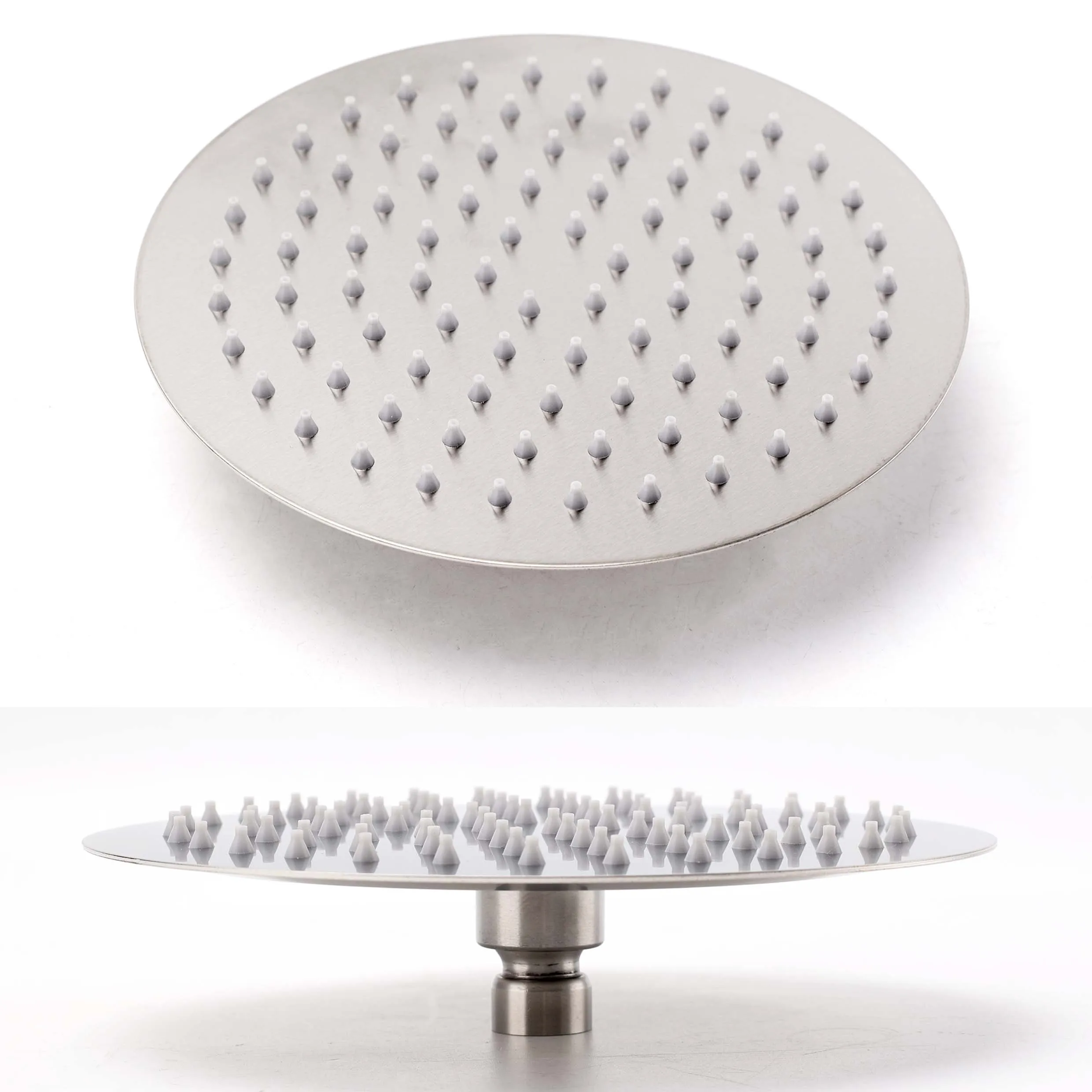 **Sydney Stock** KYLINS 8/10/12" Rain Shower Head Adjustable Sliding Rail Dual Hose 2 in 1 Set Brushed Nickel WELS WATERMARK