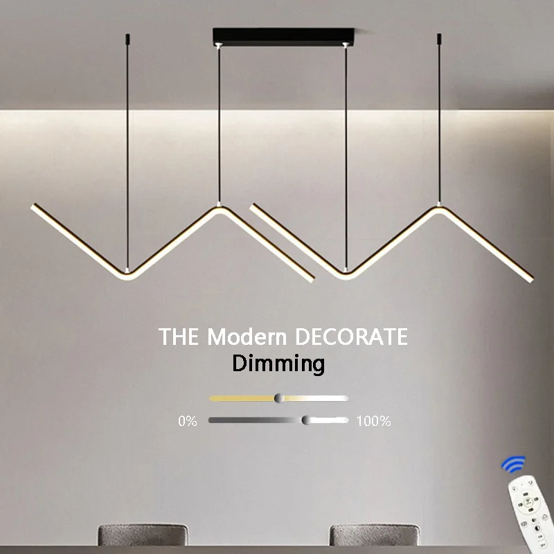 Pendant Lights Modern LED Pendant Lights Home Decor 90cm 2 Head Fixtures Living Room Lighting Lustre Hotel Bar Study Bedroom Indoor Lamps pendant lamp rope pendant lamp