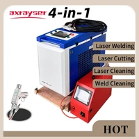 Axrayser 3000w Handheld Laser Welding Machine for Metal Aluminum 4in1 Handheld Laser Welding Cutting Cleaning 1