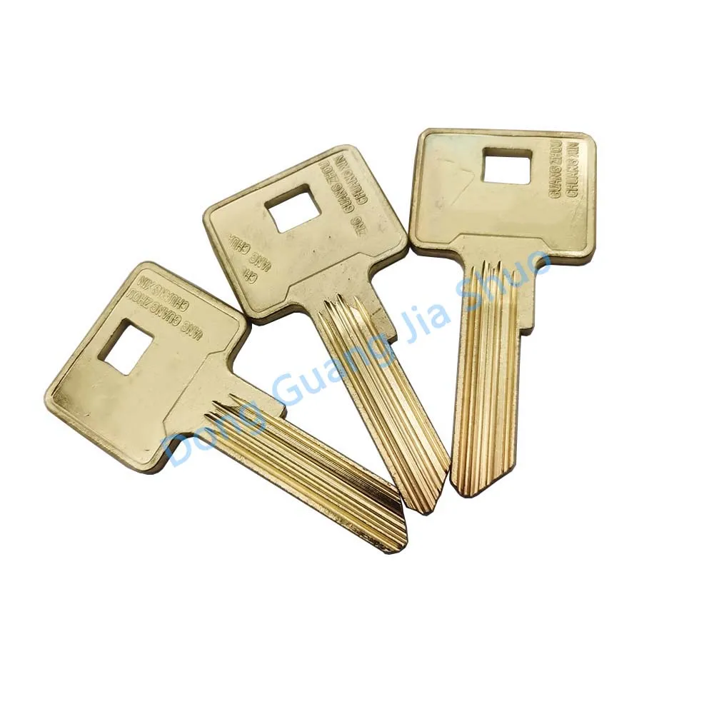 5PCS Key Embryo German Key Multi-slot Shaped Tooth Embryo Locksmith Expert New Model JS 2308