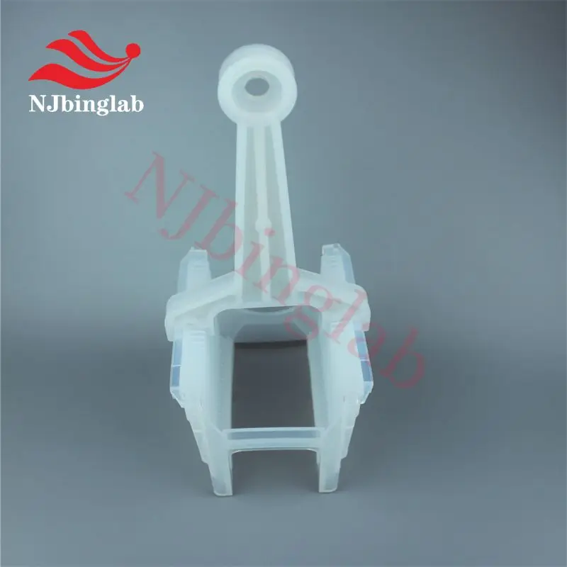 NJbinglab 웨이퍼 습식 에칭용 고순도 PFA, 4 인치 웨이퍼 카세트 청소 바구니