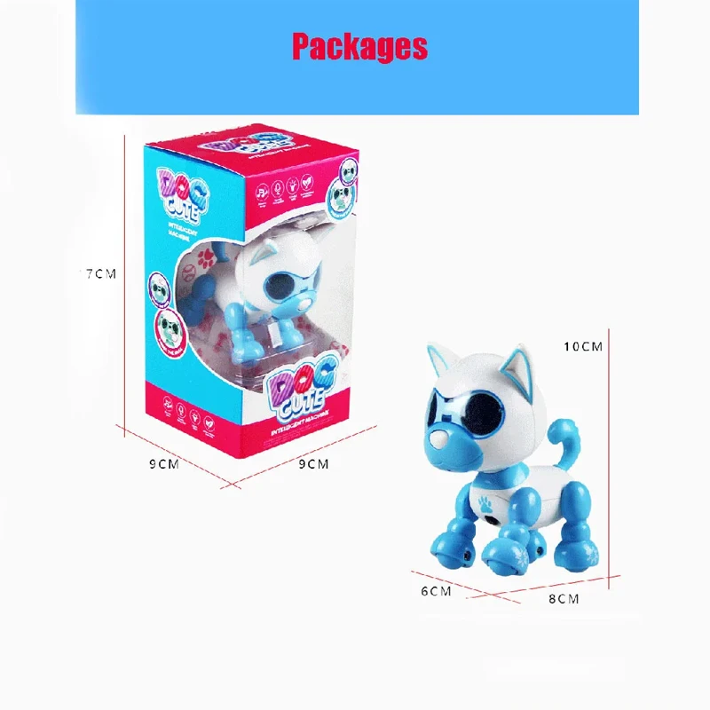 New Electronic Smart Robot Dog Music Dance Walking Interaction Puppy Pet Robot Toy Intelligent Robots for Toys For Kids Gifts 5