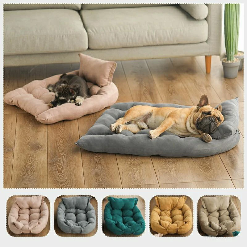 ThickenedDogMatSoftDogBedKennelSuperSoftPuppyCushionMat