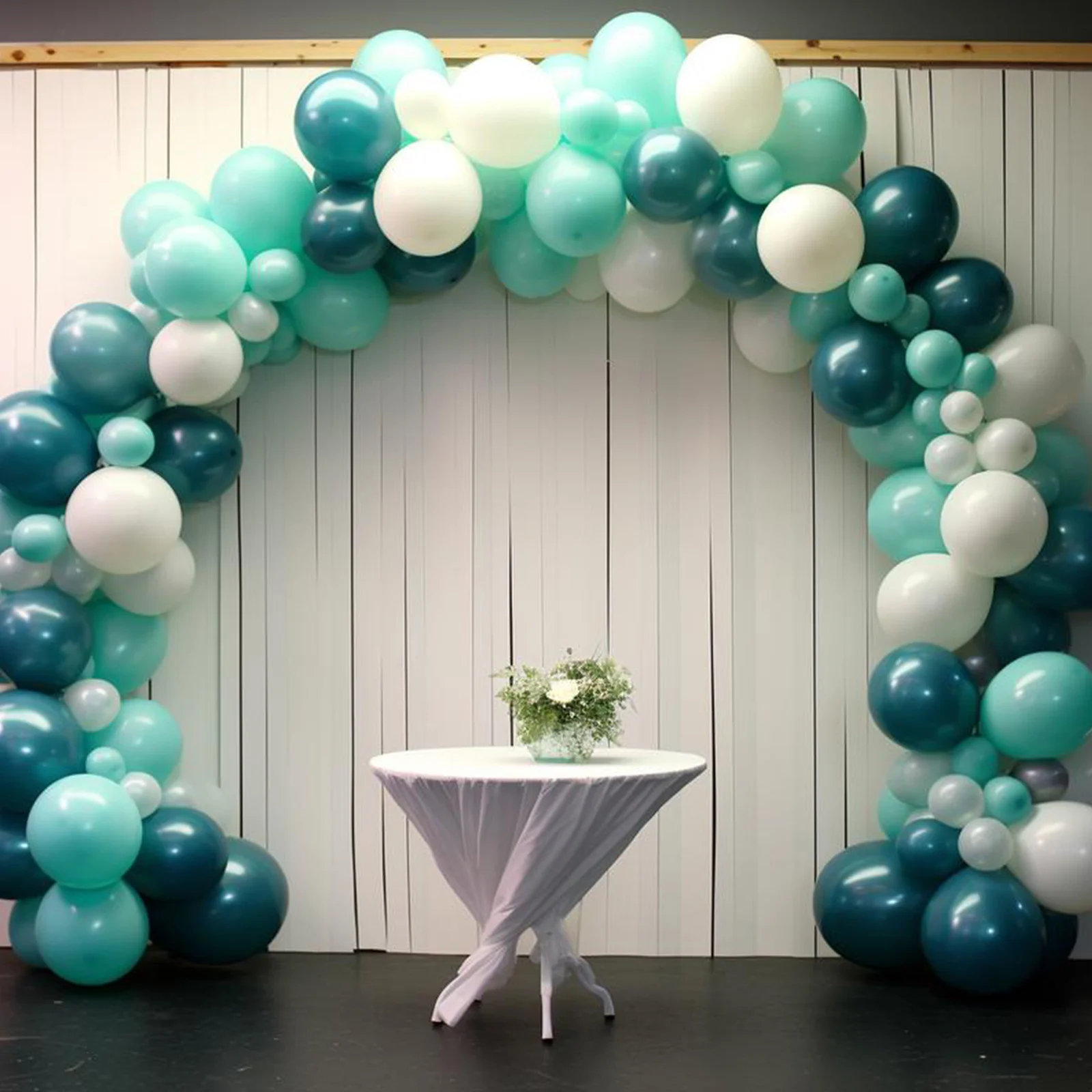 

163 шт./комплект, синяя алюминиевая фольга для украшения потолка