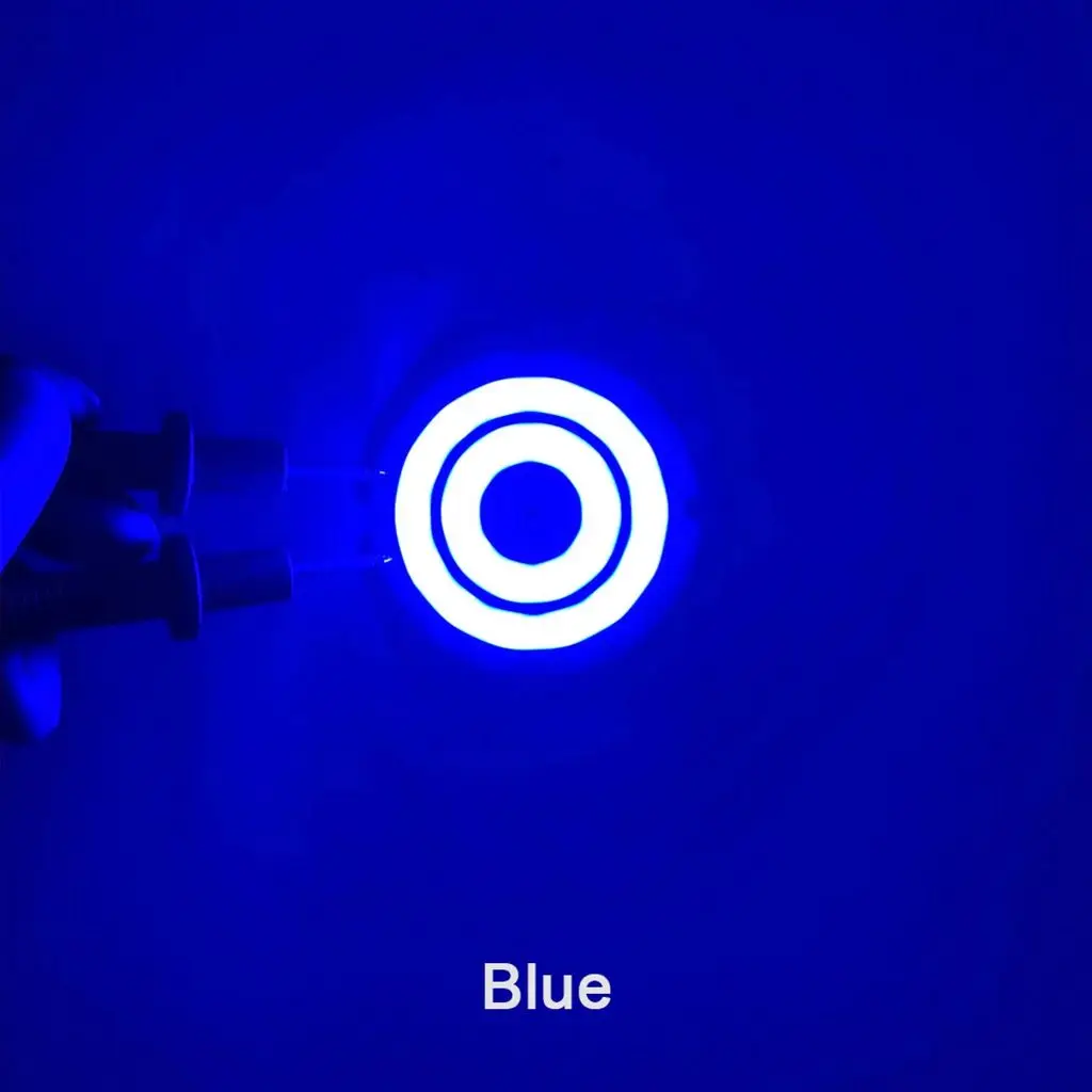 DC 3V 4V Round COB LED Bulb 3.7V Lamp for DIY Work Lights House Decor Lighting 50mm Diameter Circular COB Chip Cold White LED