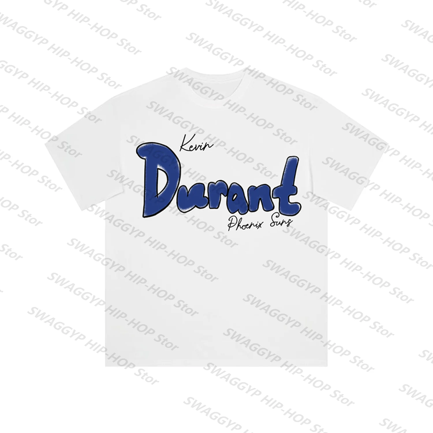 K.Durant Basketball Simple Crew Neck Short Sleeve Spring/Summer Blazer T-shirt-Navy #35 Classic Vintage Unisex Tops Kids/Adults