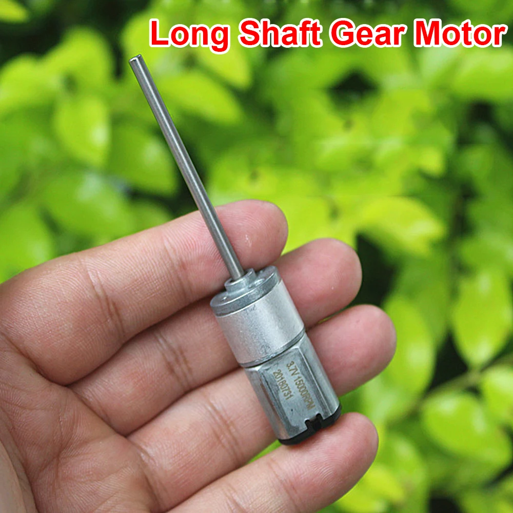 Mini Motoriduttore Dc Motor Dc 2V-5V 400Rpm Full Metal Gearbox Reducer 48.3Mm Long Shaft Robot Electric Smart Lock Toy Model