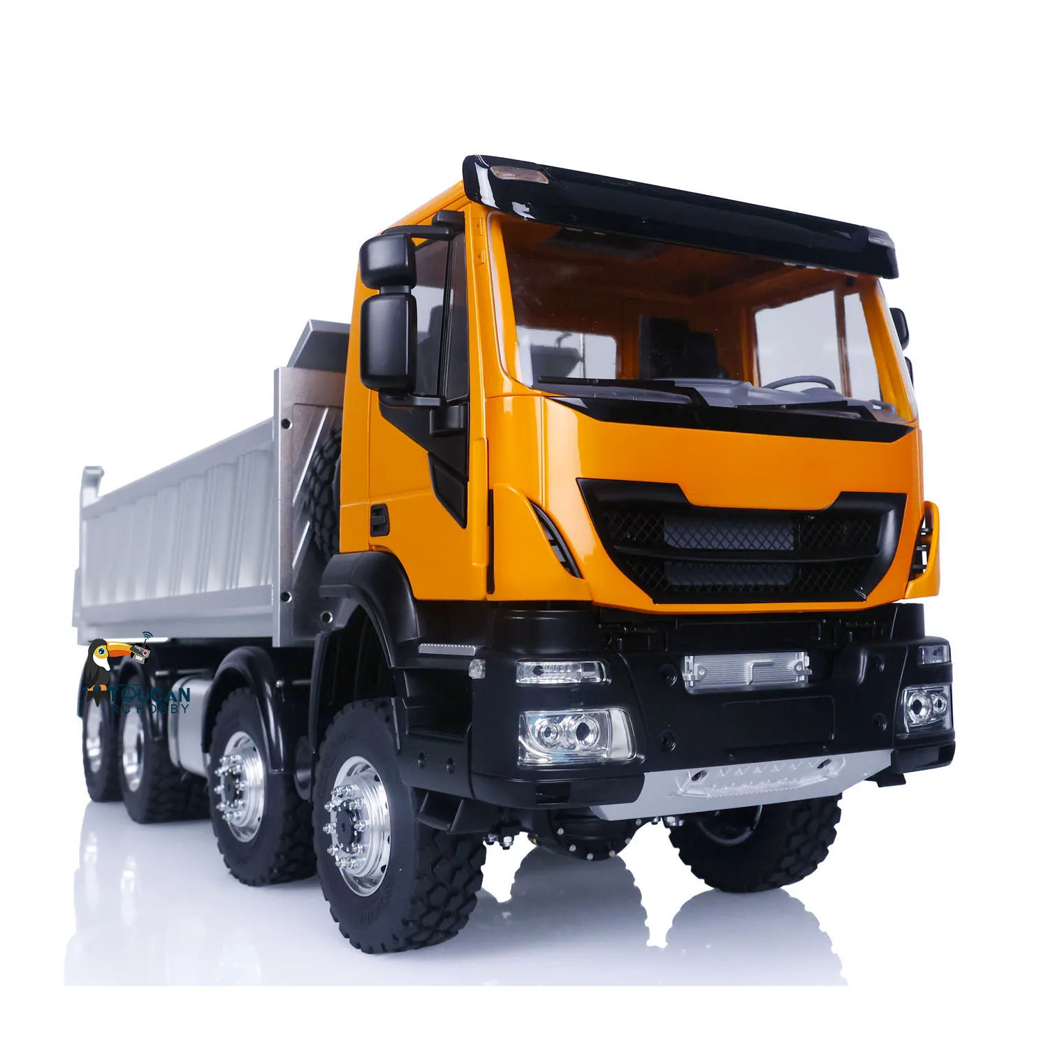 Lesu 8 X8 Rc Dumper Idraulico 1/14 Radiocomando Ribaltabile Dumper Auto Ragazzi Regali Thzh1515-Smt4