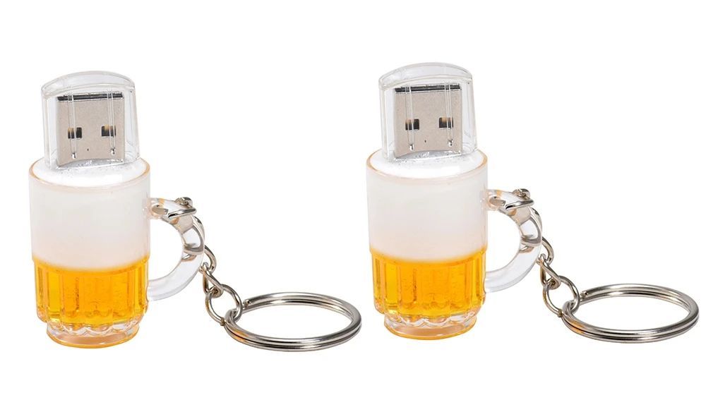 jaster especial modelo de caneca de cerveja usb flash drive pendrive de vidro de cerveja memory stick pen drive usb pen drive