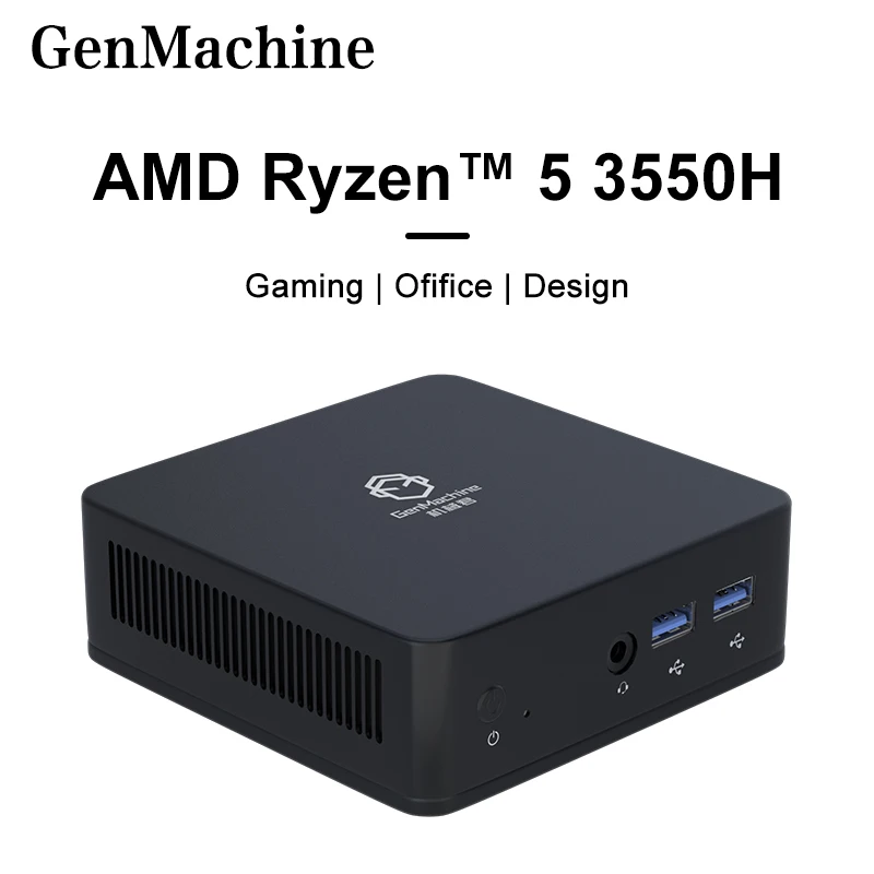 2023 GenMachine New Mini PC Ren5000 5700U AMD Ryzen7 5700U CPU Support  Windows 10/11 DDR4 3200MHz AMD WiFi6 NUC Max 64GB RAM - AliExpress