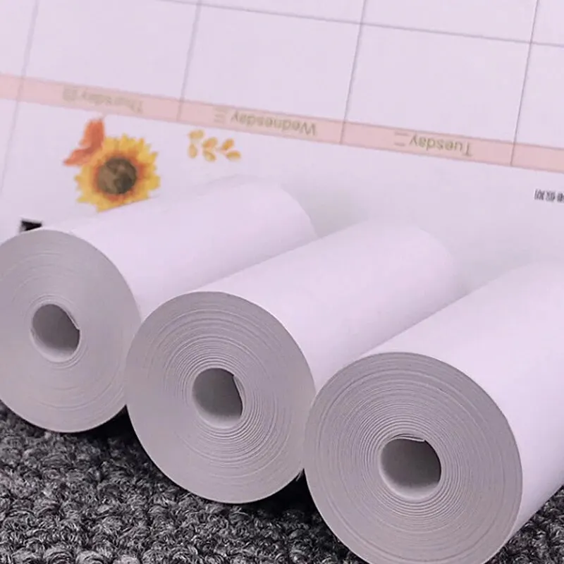 Thermal Paper Roll 16 Rolls 57x25 Mm Printing Label Roll for Mobile POS Photo Printer Cash Register