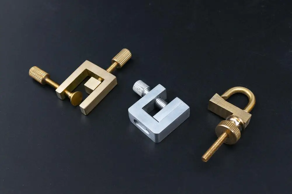 

Guitar Violin Making Tools repair Violin Cracks Adjust Clamps Glue Seam 3pcs
