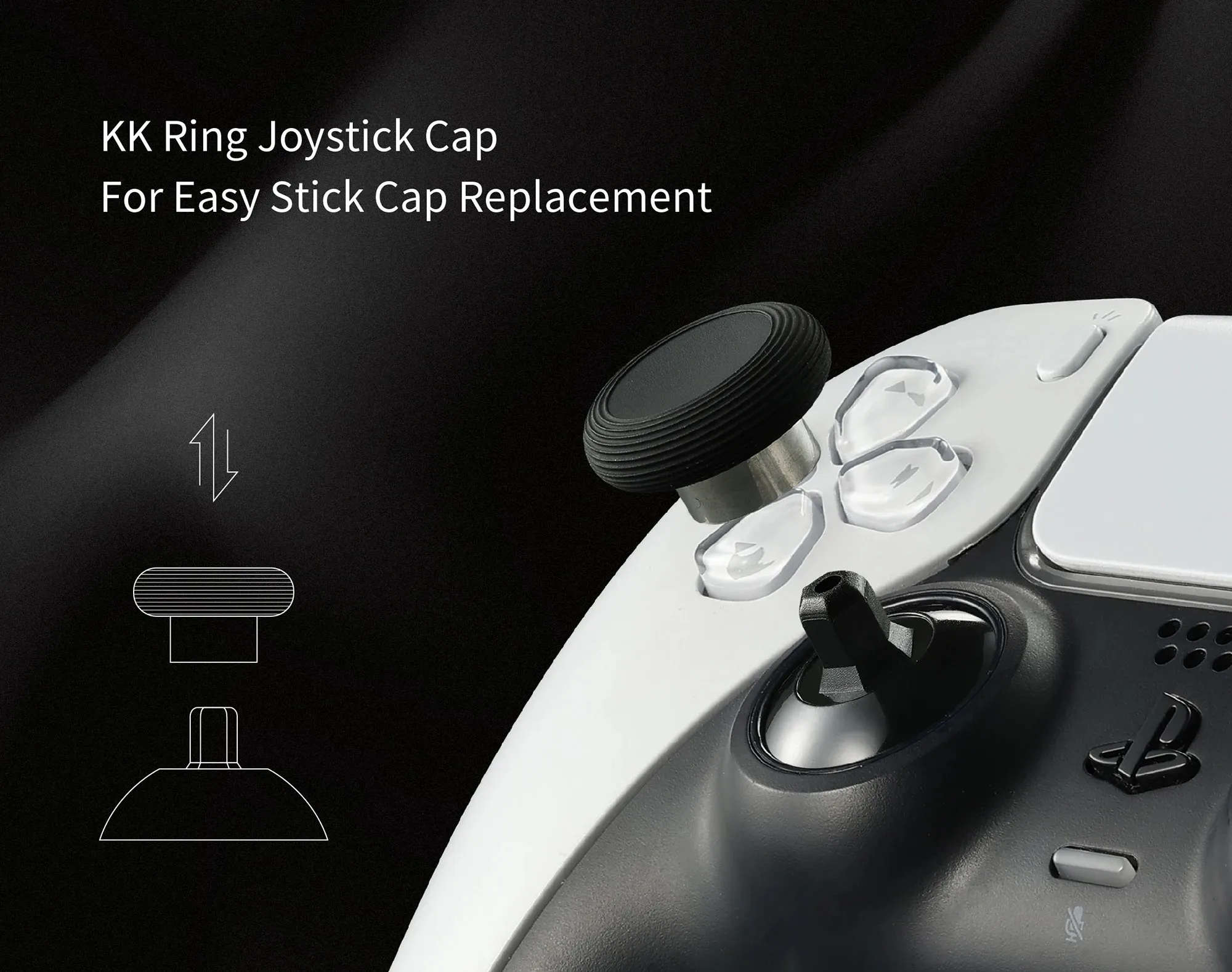 Gulikit NS51 TMR 전자기 조이스틱 (PS4/PS5/Switch PRO/Xbox 시리즈용)