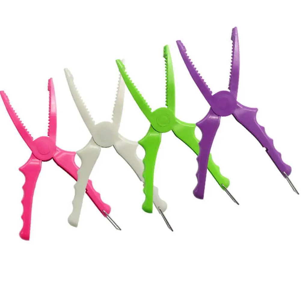 

1PCS Luminous Fishing Pliers Lightweight Plastic Fish Clamp Control Device Portable Lure Fishing Tool Dropshipping