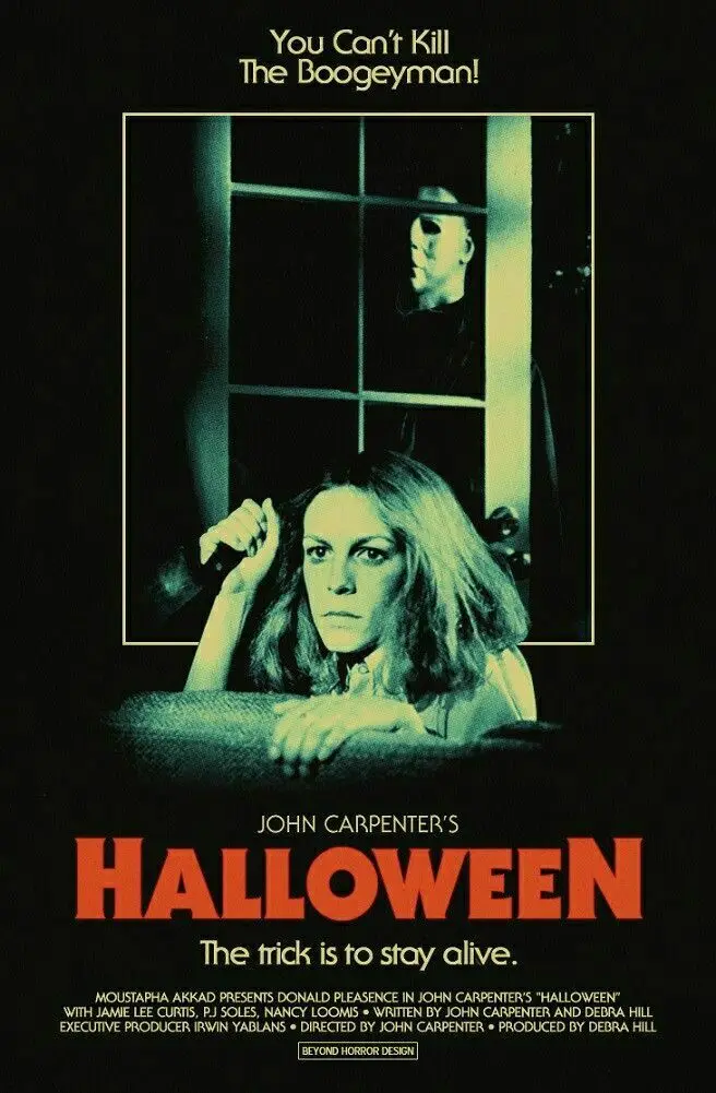 

Halloween Movie Print Art Canvas Poster For Living Room Decoration Home Wall Picture