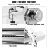 VEVOR Electric Fresh Pasta Maker Machine Stainless Steel Noodle Rollers Cutter Slicer for Cutting Home Appliance 6
