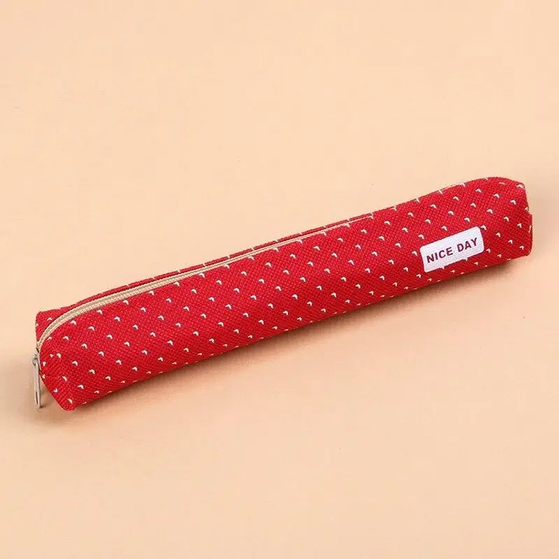 1pc piccolo astuccio per studenti cancelleria creativa borsa per riporre penne Kawaii forniture per ufficio scolastico astuccio per matite regali per bambini - immagine 6