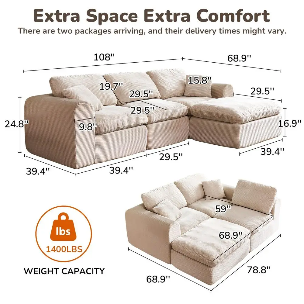 Modular Cloud Couch 1