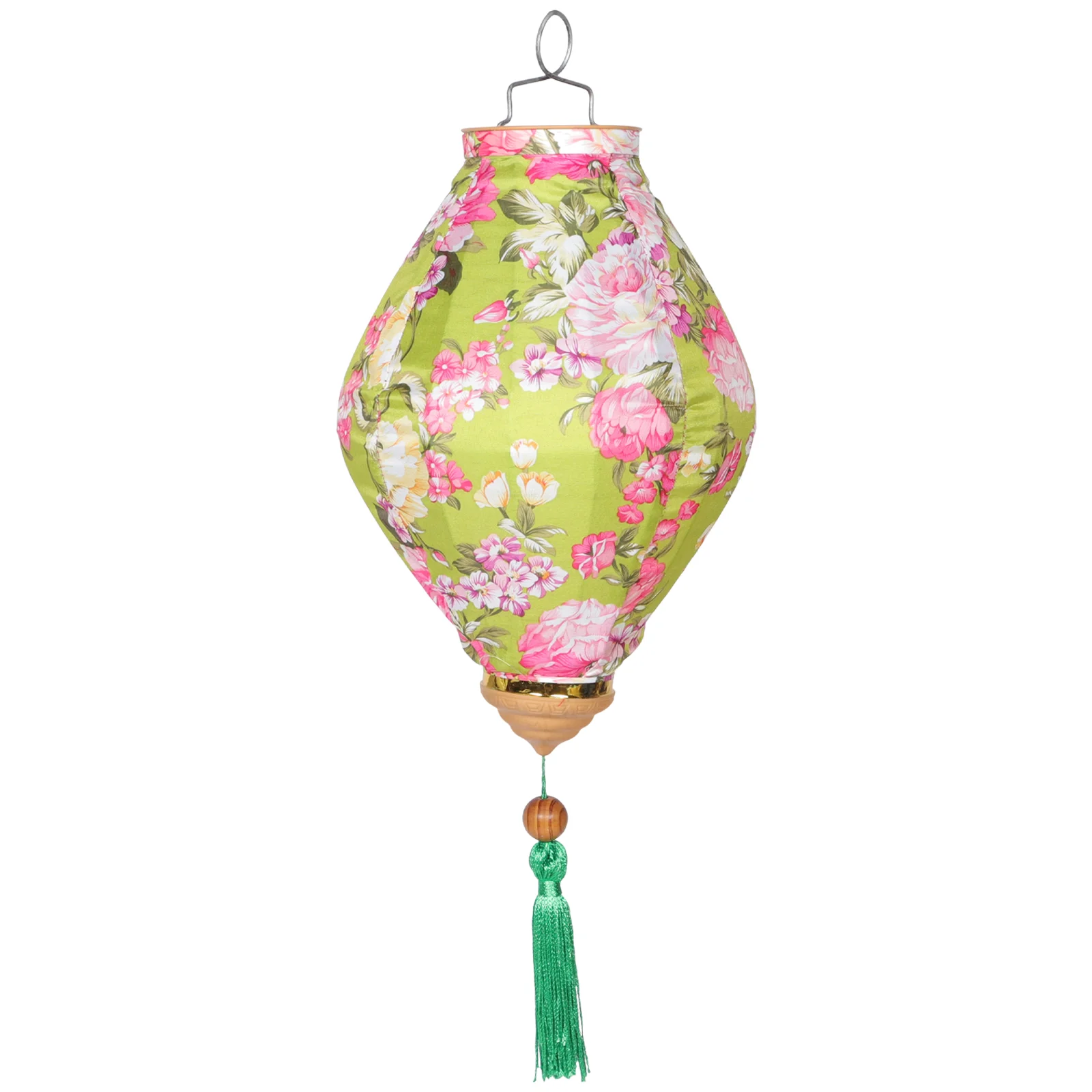 

Шелковый фонарь, восточные китайские или японские подвесные бумажные фонари, шелковая ткань, цветочный фонарь, праздничное украшение