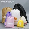 StoBag Non-woven Drawstring Bags Shoe Clothes Storage Fabric Portable Reusable Travel Organizer Pouches Custom Logo(Extra Fee) 3