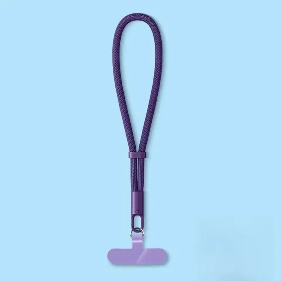 360° Rotatable Phone Wrist Strap with Adjustable Lanyard and Tether Tab