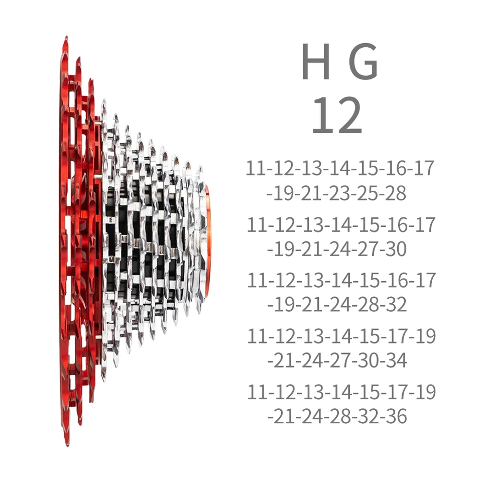 ZTTO 11 and 12 Speed Road Bike Lightest 112g Cassette 11-28 11-30