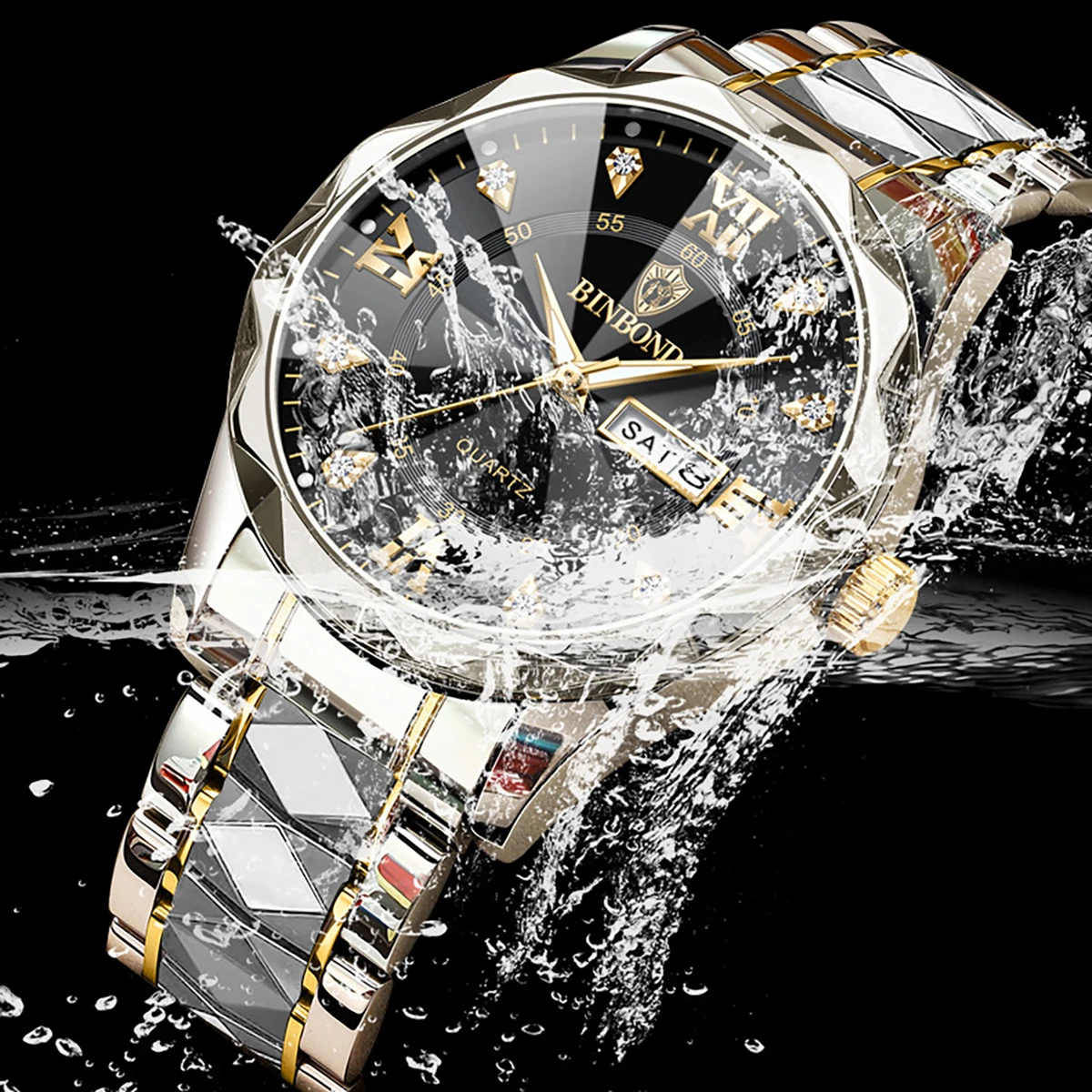 Business Watch Men Warterproof Sports Mens Watch Top Brand Luxury Clock Male Quartz Wristwatch