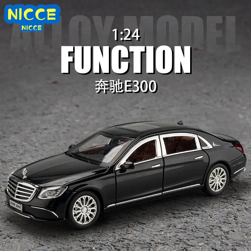 

Nicce 1:24 Mercedes-Benz E300 High Simulation Diecast Car Metal Alloy Model Car Children's Toys Collection Gifts
