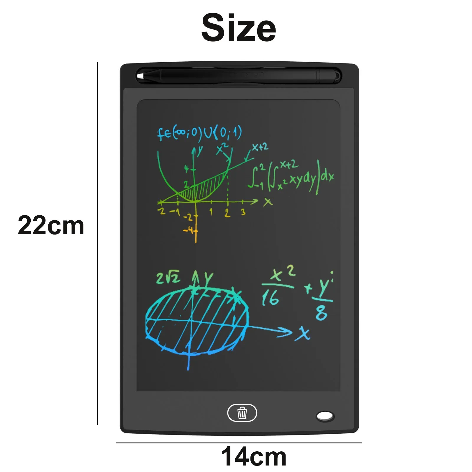 LCD Writing Tablet Drawing Toy Educational Drawing Toy Drawing Board Magic Blackboard Electronic Drawing Board LCD Writing Board 8.5 inch Kids Graffiti Sketchpad Toys Gift