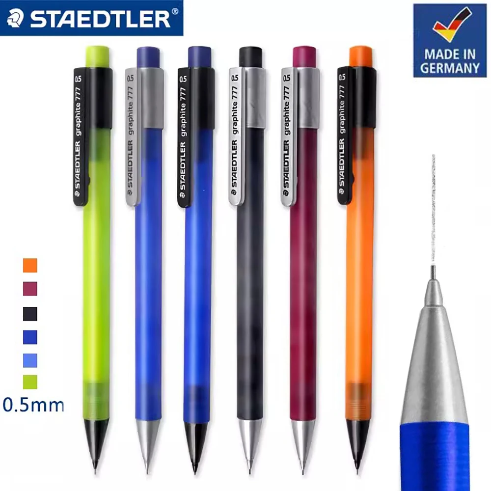 독일 STAEDTLER 기계식 펜슬 777, 편안한 그립, 코어 깨기 쉬움, 학생..