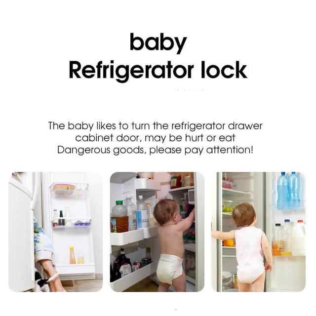 Multi-Function Refrigerator & Drawer Lock for Kids 5