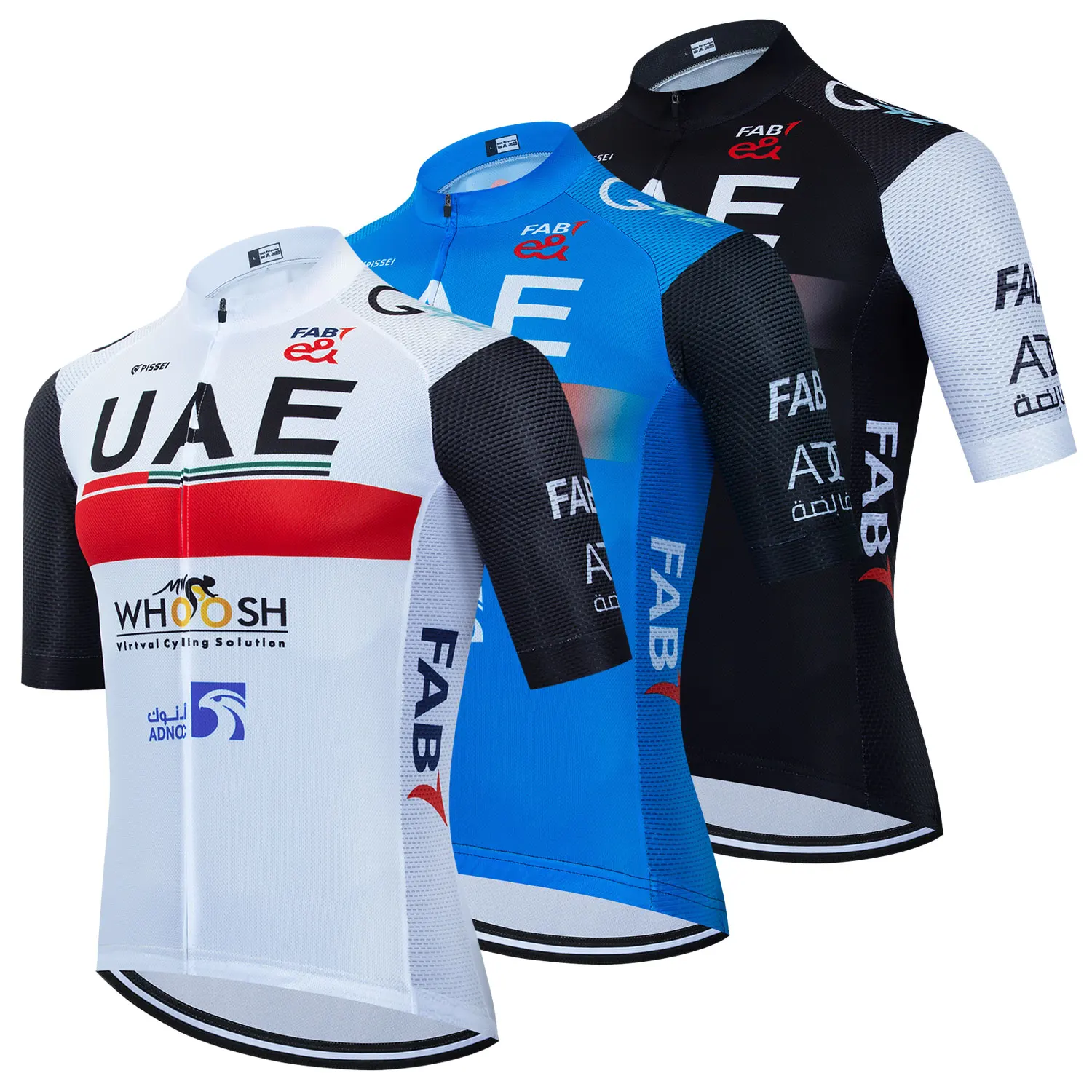 Uae Cycling Jersey Set Short Sleeve Summer Ropa Ciclismo Cycling Clothing Mens MTB Road Bike Shirts Suit Bicycle Bib Shorts