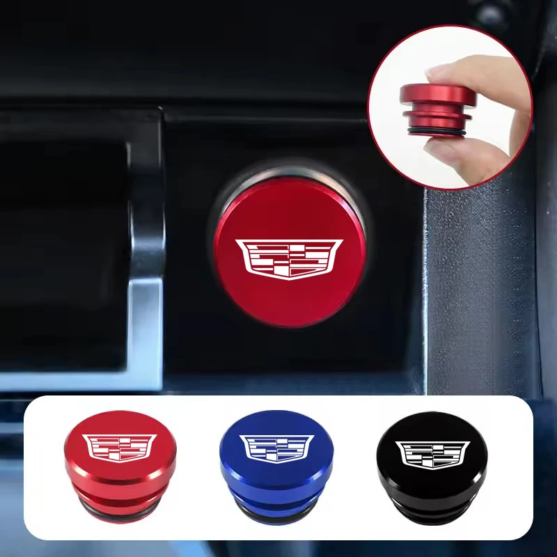 12V plug cover legering met auto logo blauw zwart rood zilver