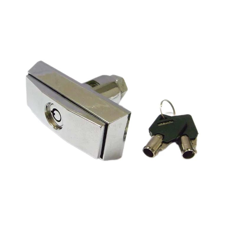 Serratura Per Distributore Automatico Con Cilindro A T Con Maniglia A - Foto 3