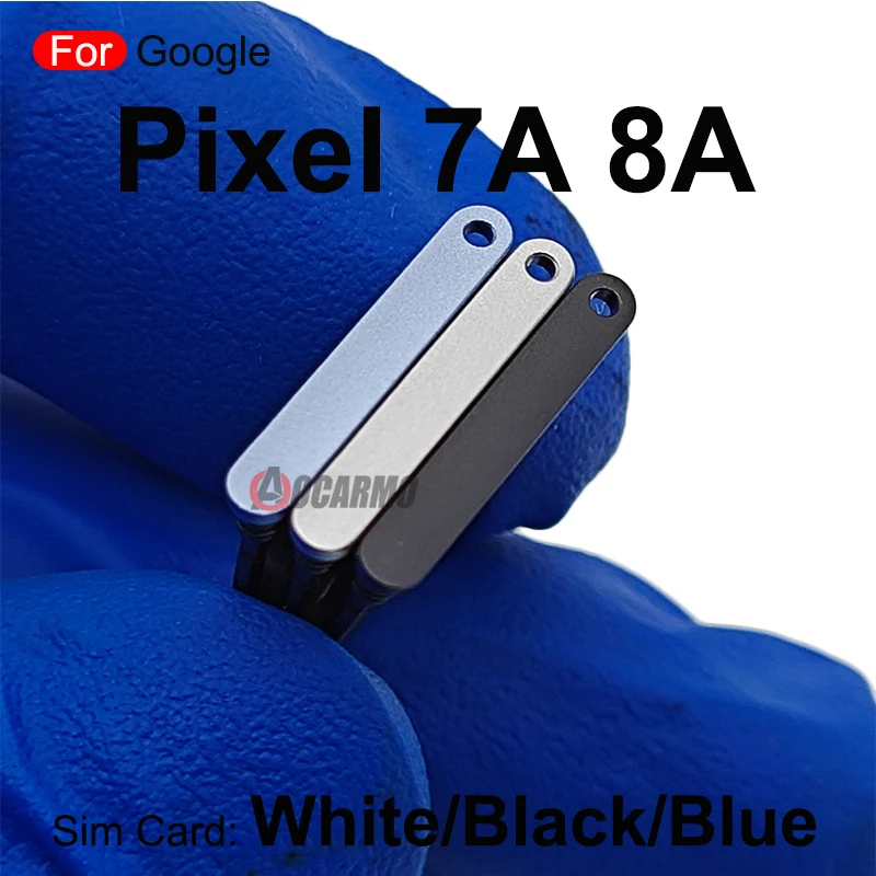 ZYGX Vassoio Per Scheda SIM Per Google Pixel 3a – Ricambio Originale Bianco, Nuovo