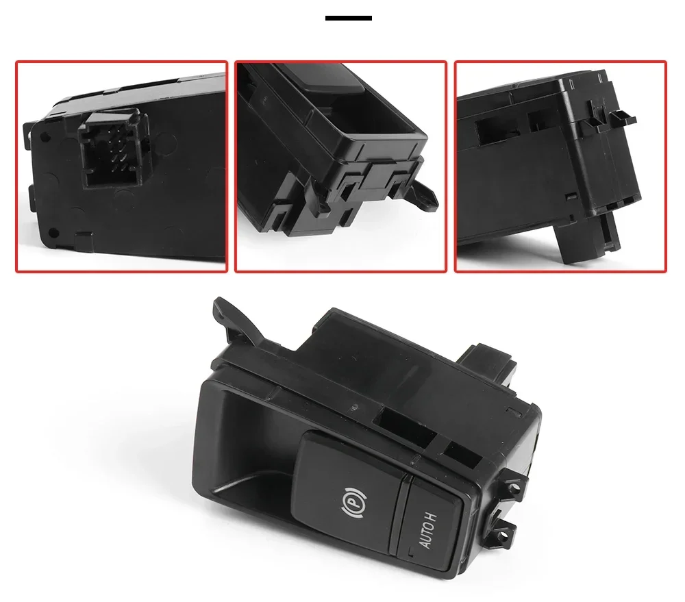 Auto Handbremse Baugruppe Fests tell bremse p Knopf Auto h Steuersc halter Abdeckung Ersatz für BMW x5 x6 e70 e71 e72 – Detail 4