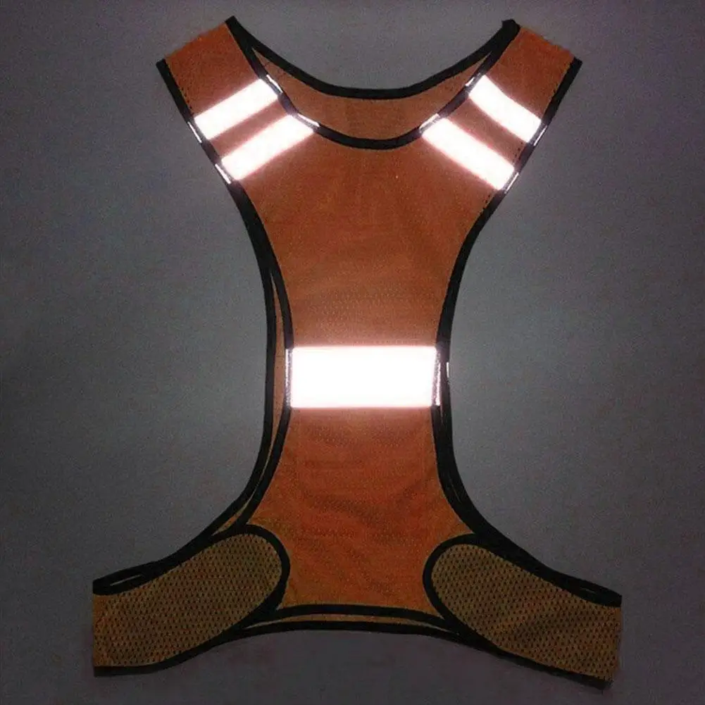 Night Walking Biking Safety Vest Elastic Reflective Straps Reflector Bands Reflective Running Gear for Men Women Children