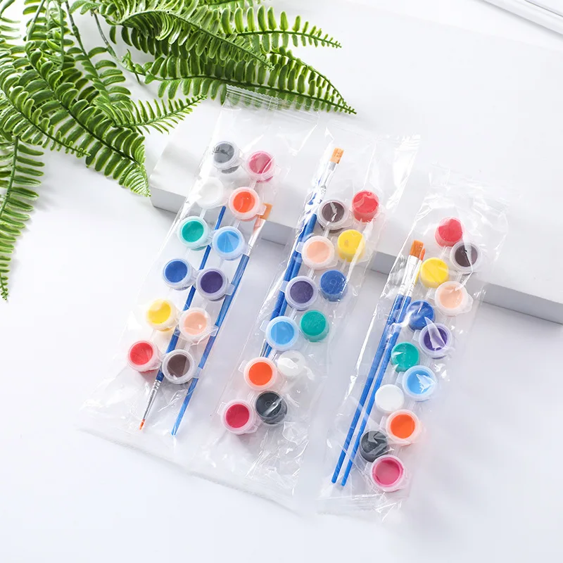 6-Color 2ML Acrylic Pigment Set 2