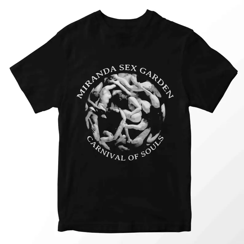 Miranda Sex Garden Tshirt Shoegaze Men's Cotton T-Shirt O-Neck Tees Short Sleeve Clothes Big Size