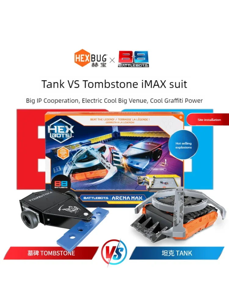 HEXBUG BattleBots Arena MAX, Remote Control Robot Toys for