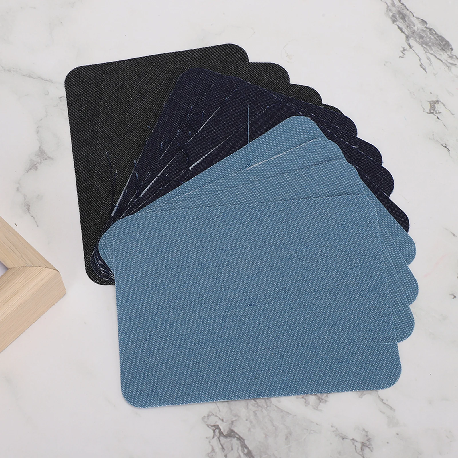 Toppe Termoadesive Teschio - Set 6 Pezzi 8,5 Cm Per Jeans E Stoffa - Patch Stoffa Skull