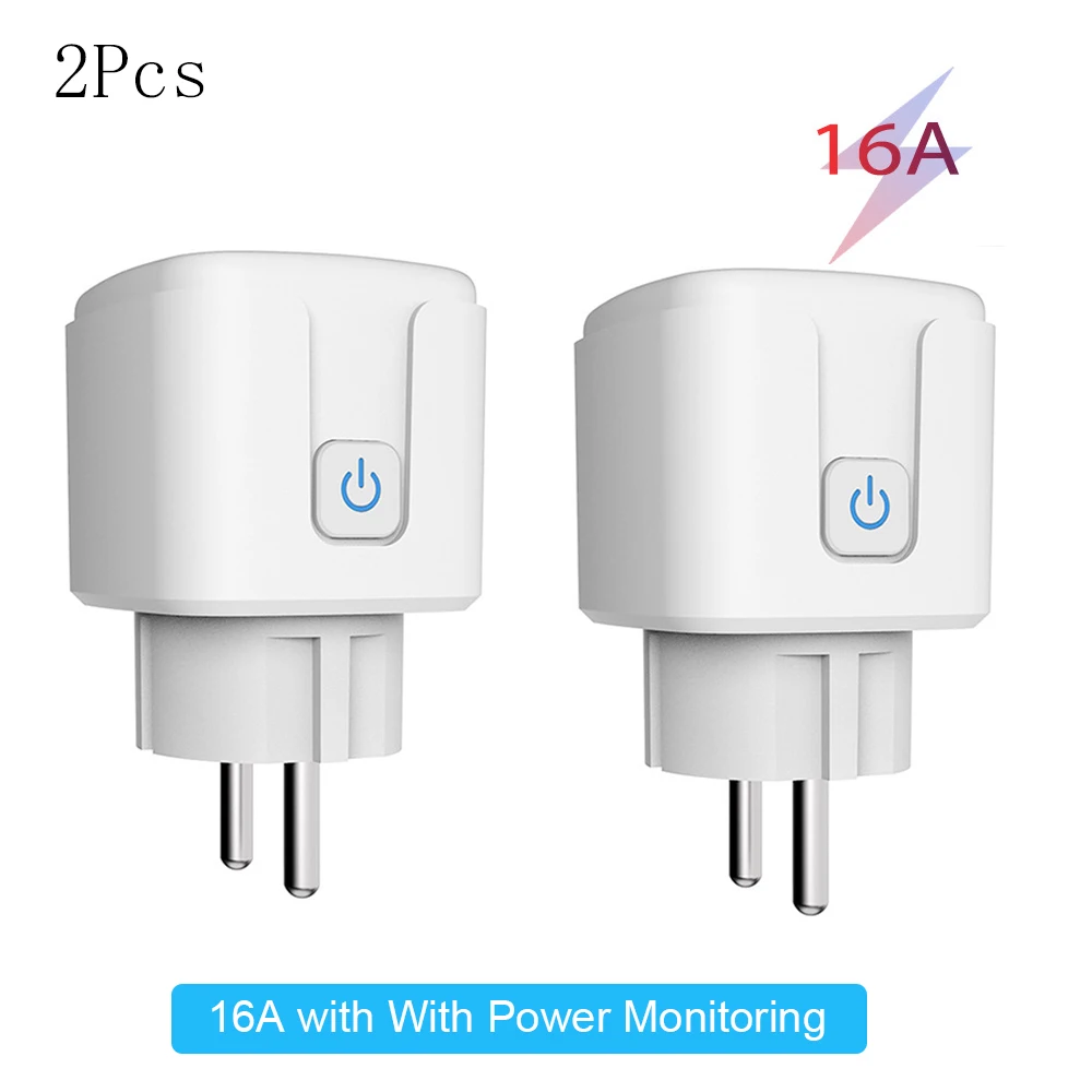 WiFi Smart Plug with Power Monitoring and Timer – Voice Assistant Compatible