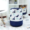 Large Cartoon Dinosaur Storage Basket For Baby Toys Clothes Fabric Foldable Laundry Hamper Boys Bedroom Organizer Nursery Hamper 1