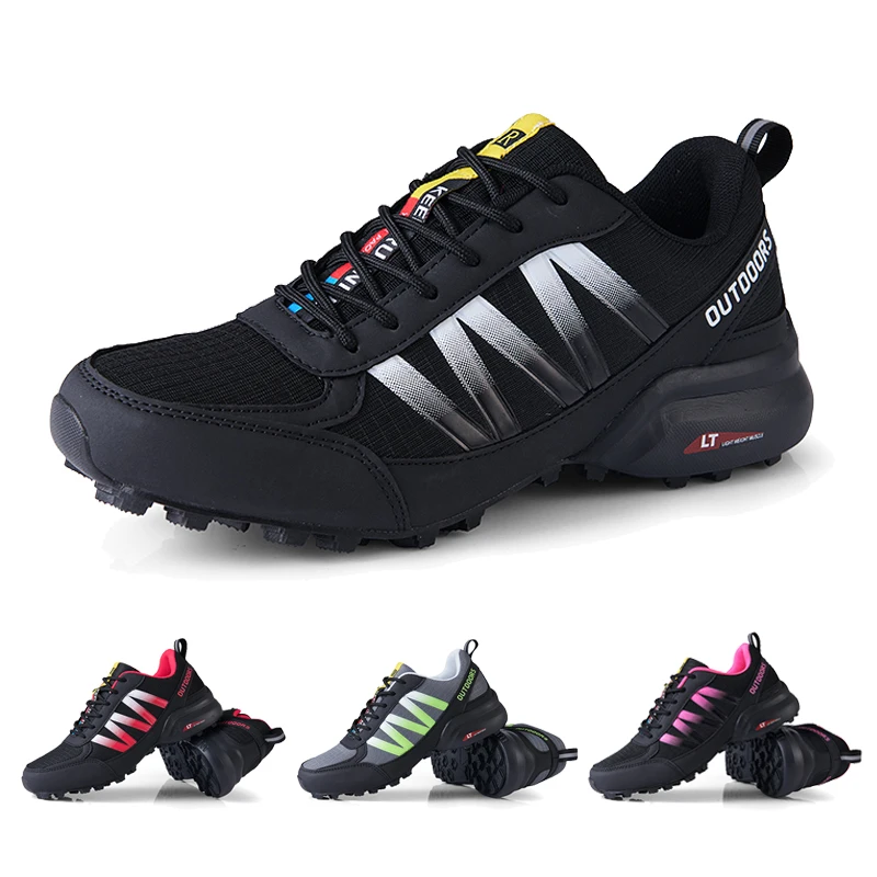 Pablo Is A Waterproof Grey Fushia Unisex Outdoor Shoe main image 0